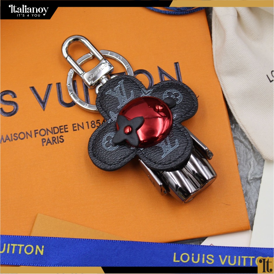 LOUIS VUITTON Monogram Vivienne Bag Charm Key Holder