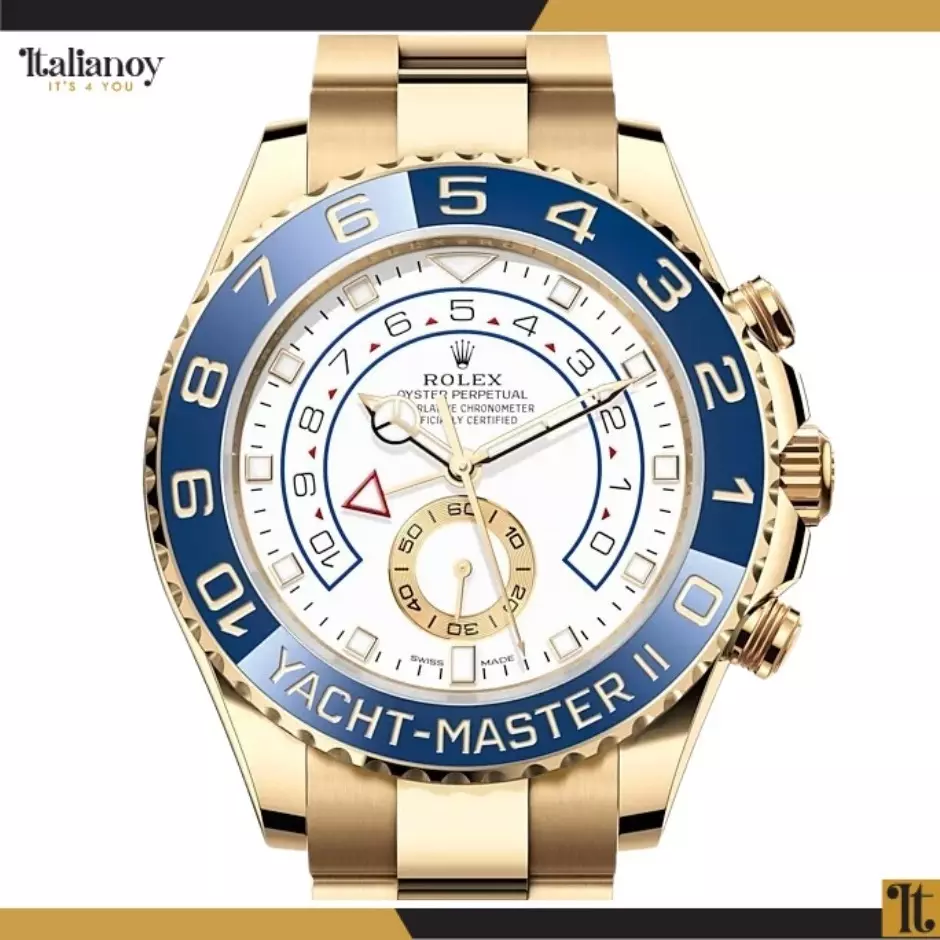 Rolex Yacht Master II Gold-Blue