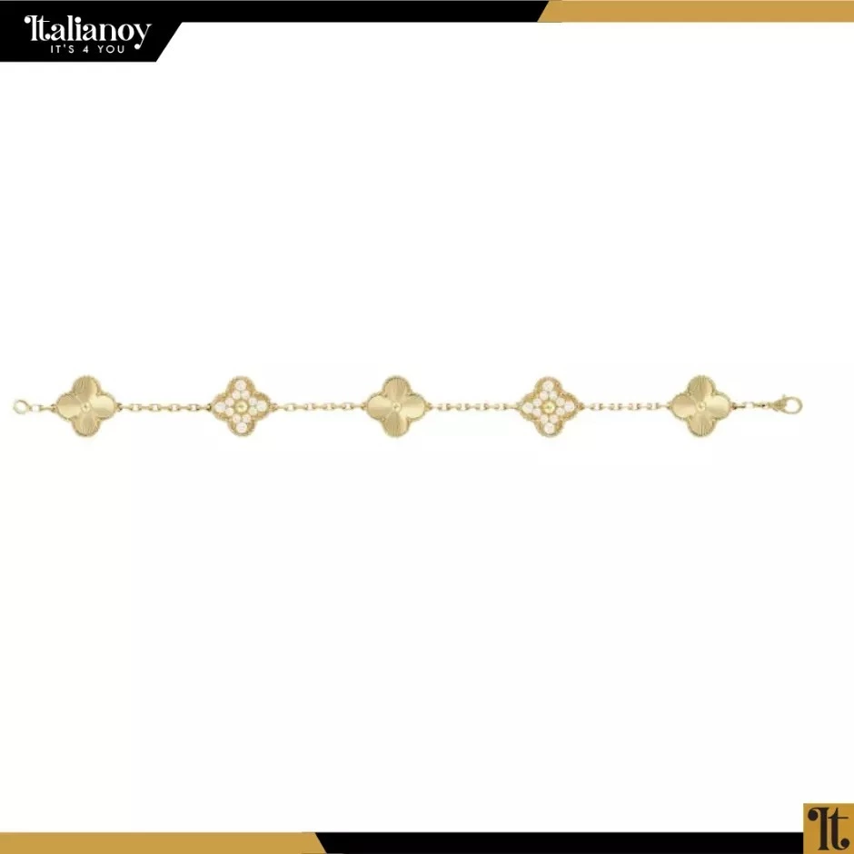 Van Cleef Vintage Alhambra Bracelet Gold