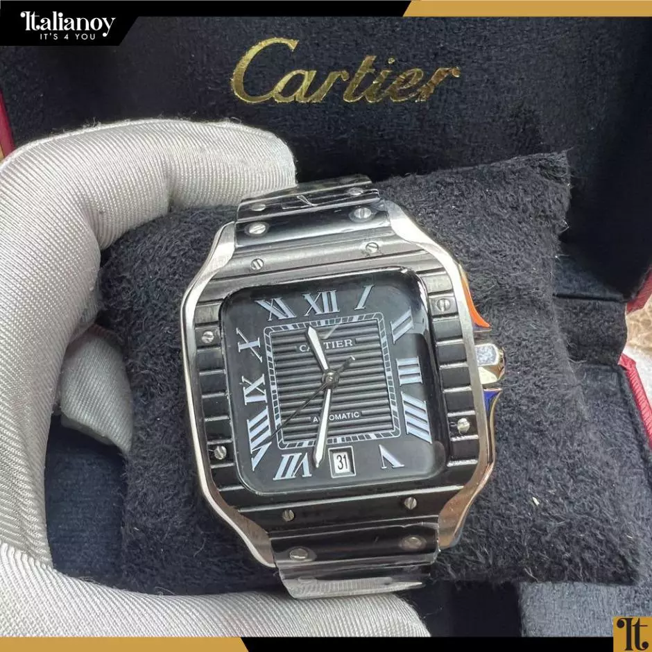 Santos De Cartier Watch black