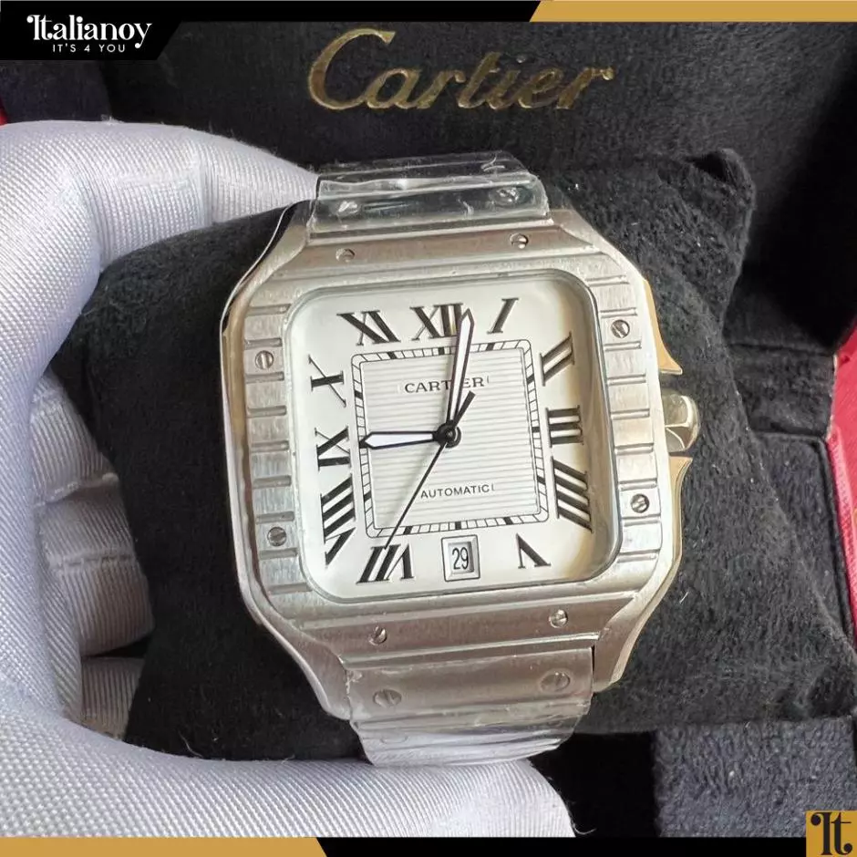 Santos De Cartier Watch Silver