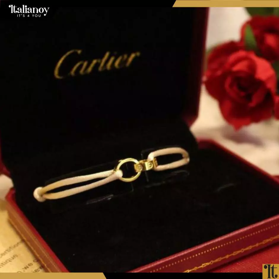 Cartier thread bracelets , two rings