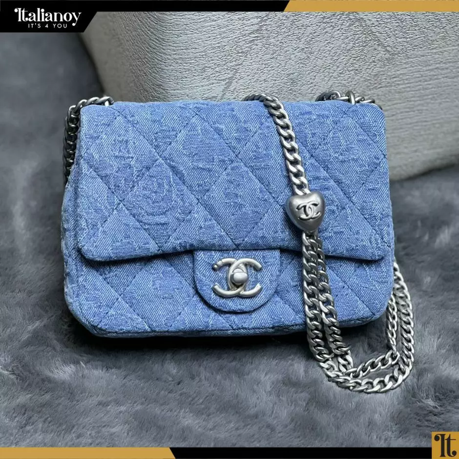 Chanel Blue Quilted...