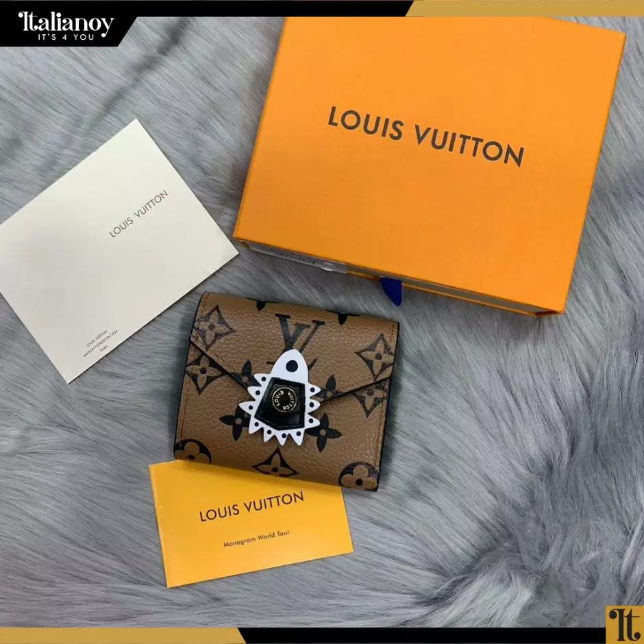 The Louis Vuitton wallet brown