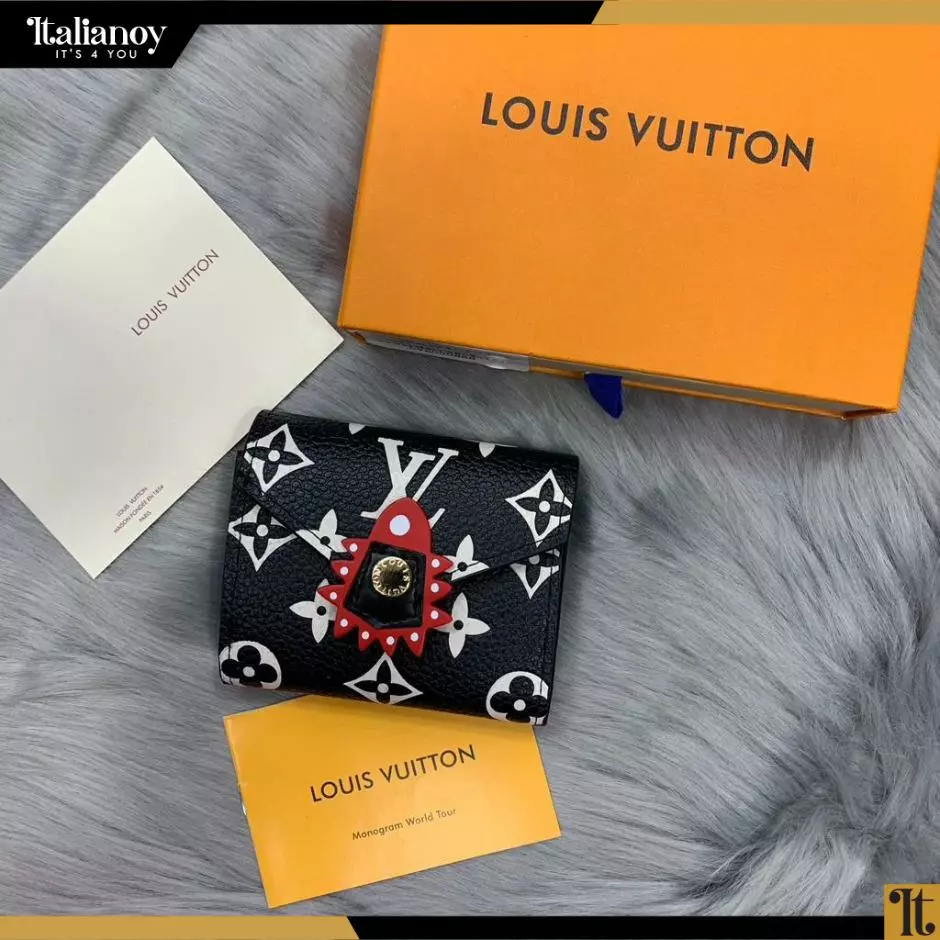 The Louis Vuitton wallet black