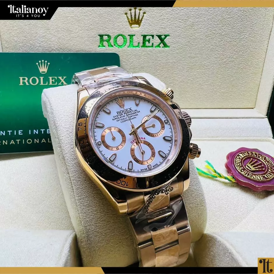 Rolex Cosmograph Daytona with  white Dial