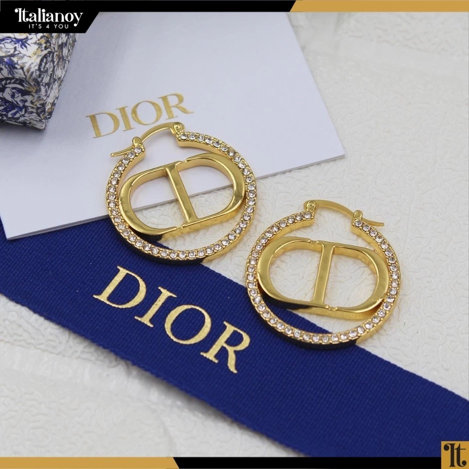 Dior Earrings Gold
