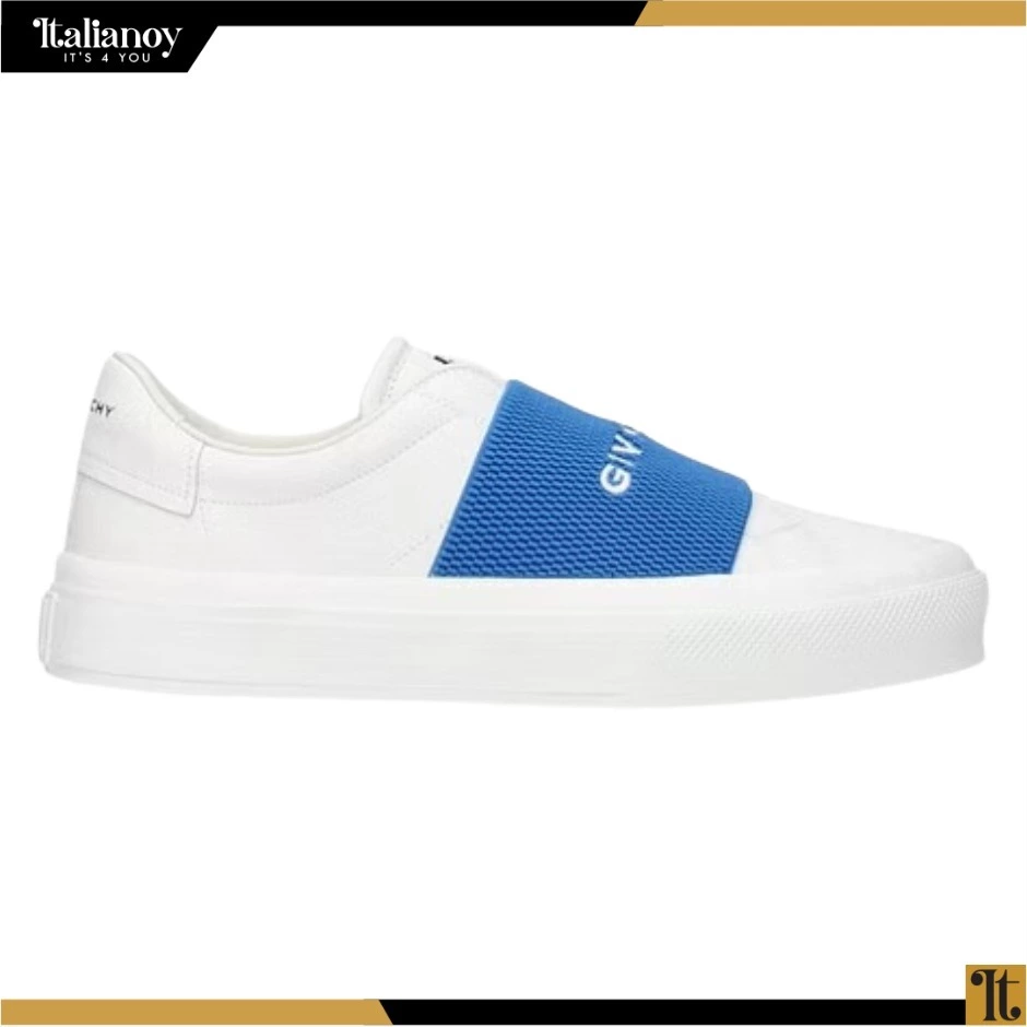 Givenchy Blue & Black City Court Slip-On Sneaker