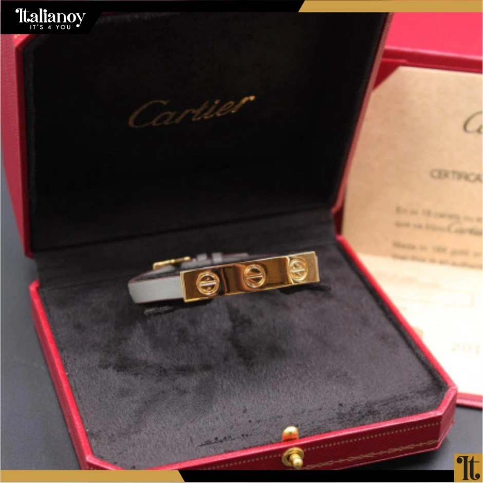 Cartier Love Gray-Gold Men's Bracelet