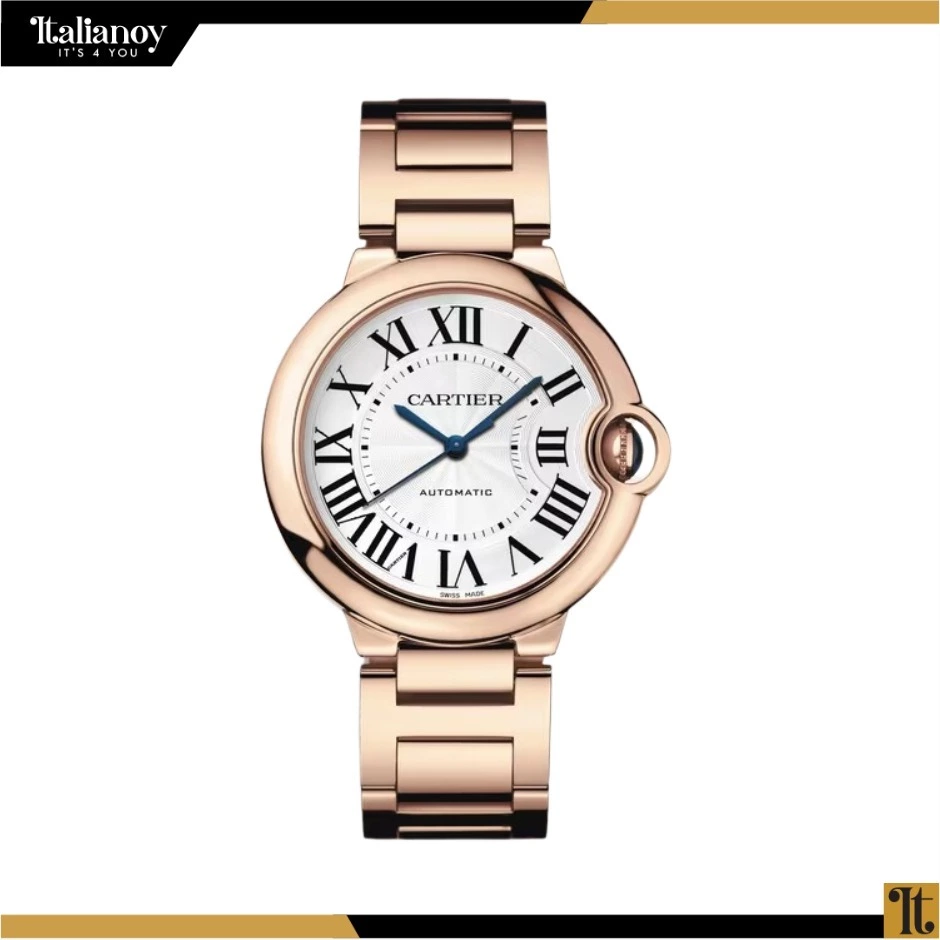 Cartier Rose Gold Ballon Bleu Women's Wristwatch