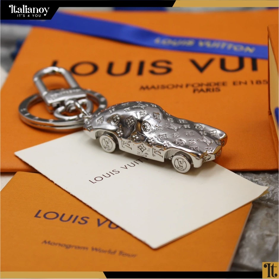 Louis Vuitton Silver LV Monogram Sports