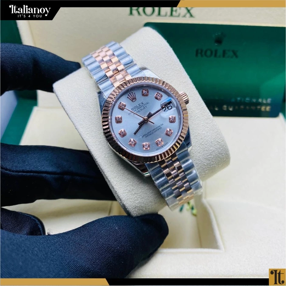 DATEJUST 41MM MOTHER OF PEARL DIAMOND DIAL