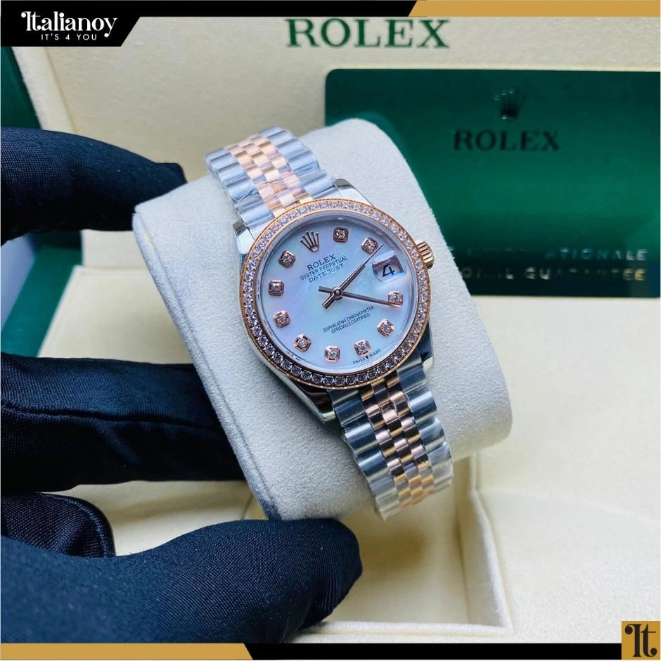 Rolex Datejust 31mm Stainless Steel and Rose Gold Ladies Watch