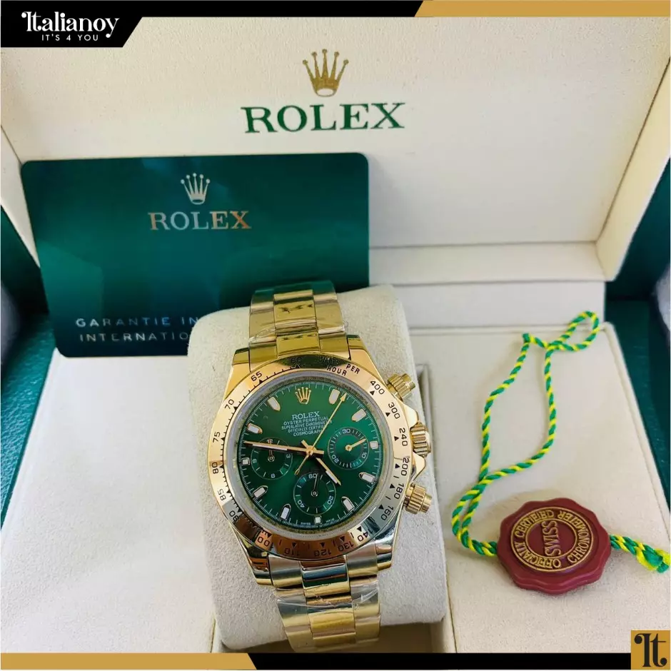 Rolex Cosmograph Daytona Gold Green Dial