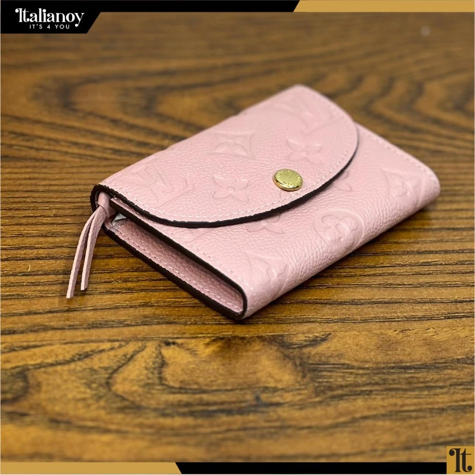 Louis Vuitton Victorine leather wallet pink
