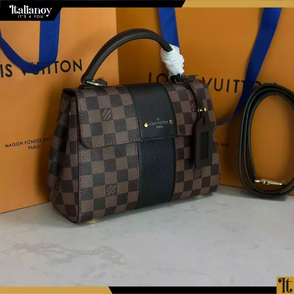 Louis Vuitton black Damier Canvas BB Bag