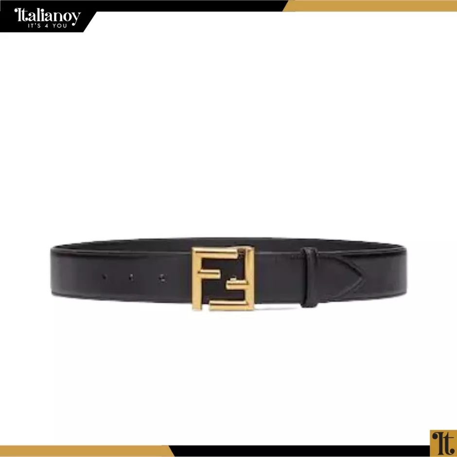 FF Belt Black leather belt