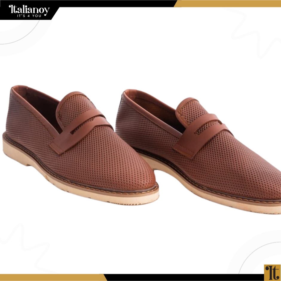 MEN'S LEATHER LOAFER...