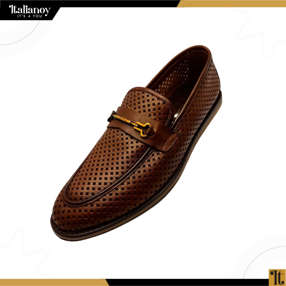 MEN'S LEATHER LOAFER...