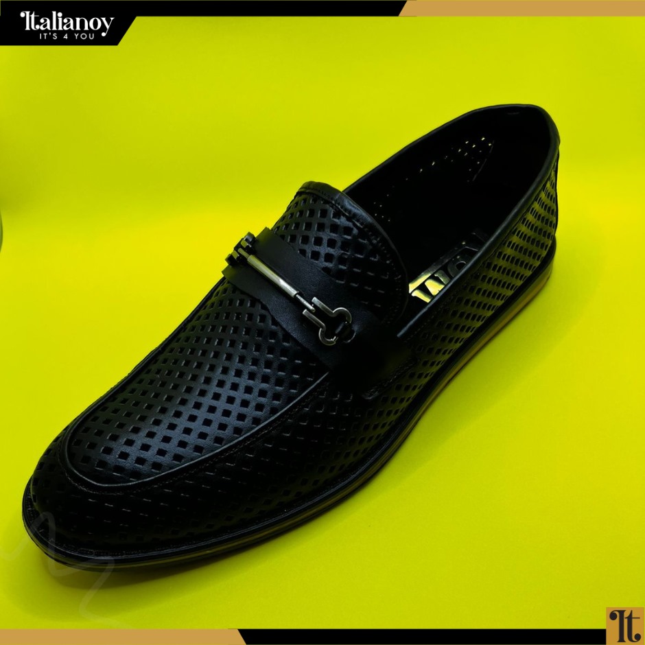 MEN'S LEATHER LOAFER...