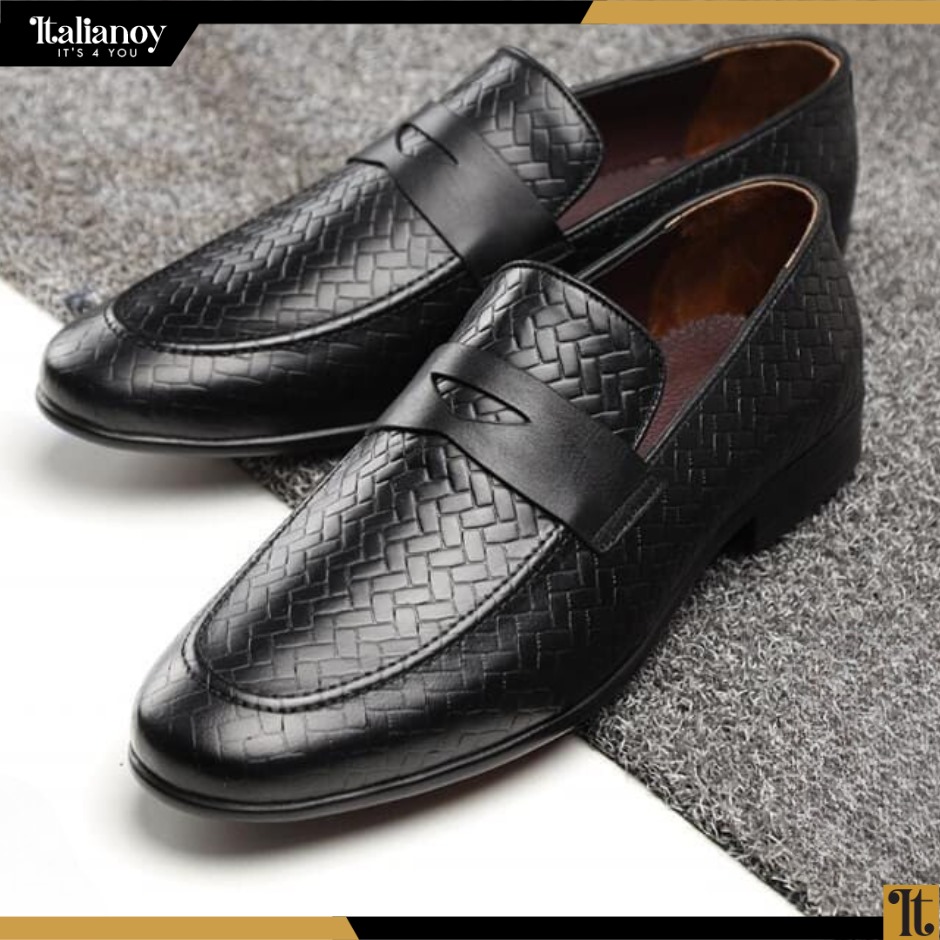 MEN'S LEATHER LOAFER...