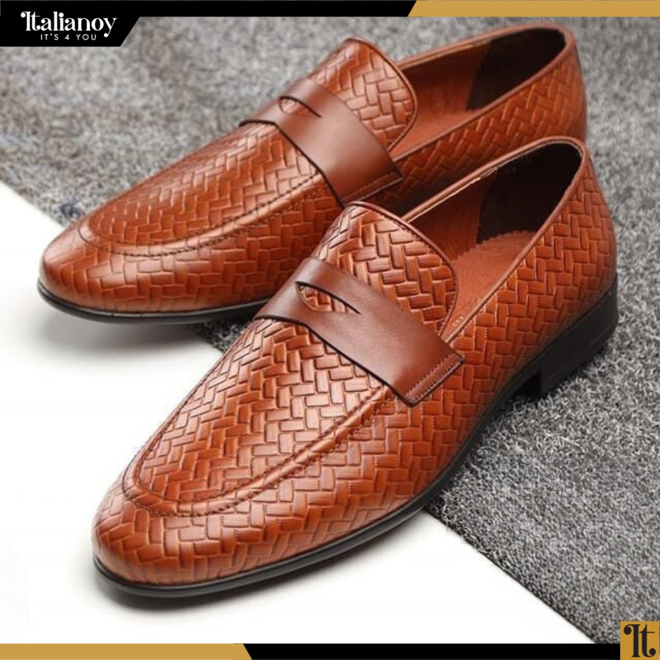 MEN'S LEATHER LOAFER...