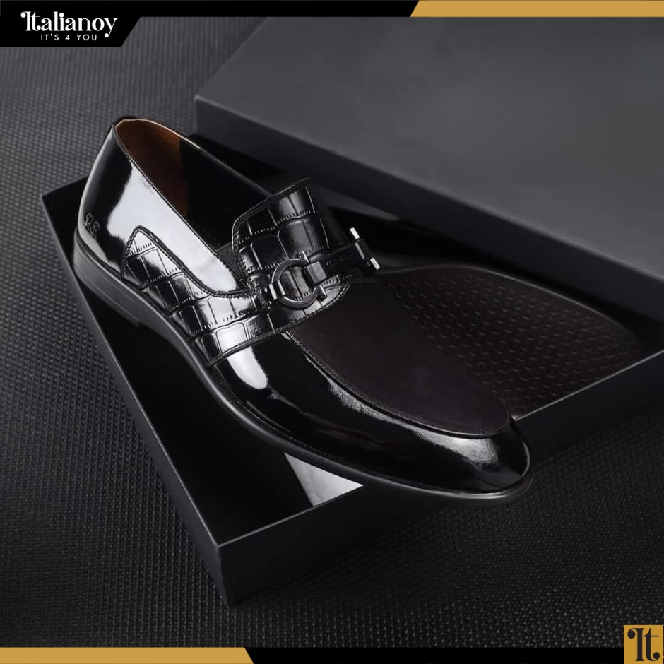 MEN'S LEATHER LOAFER...