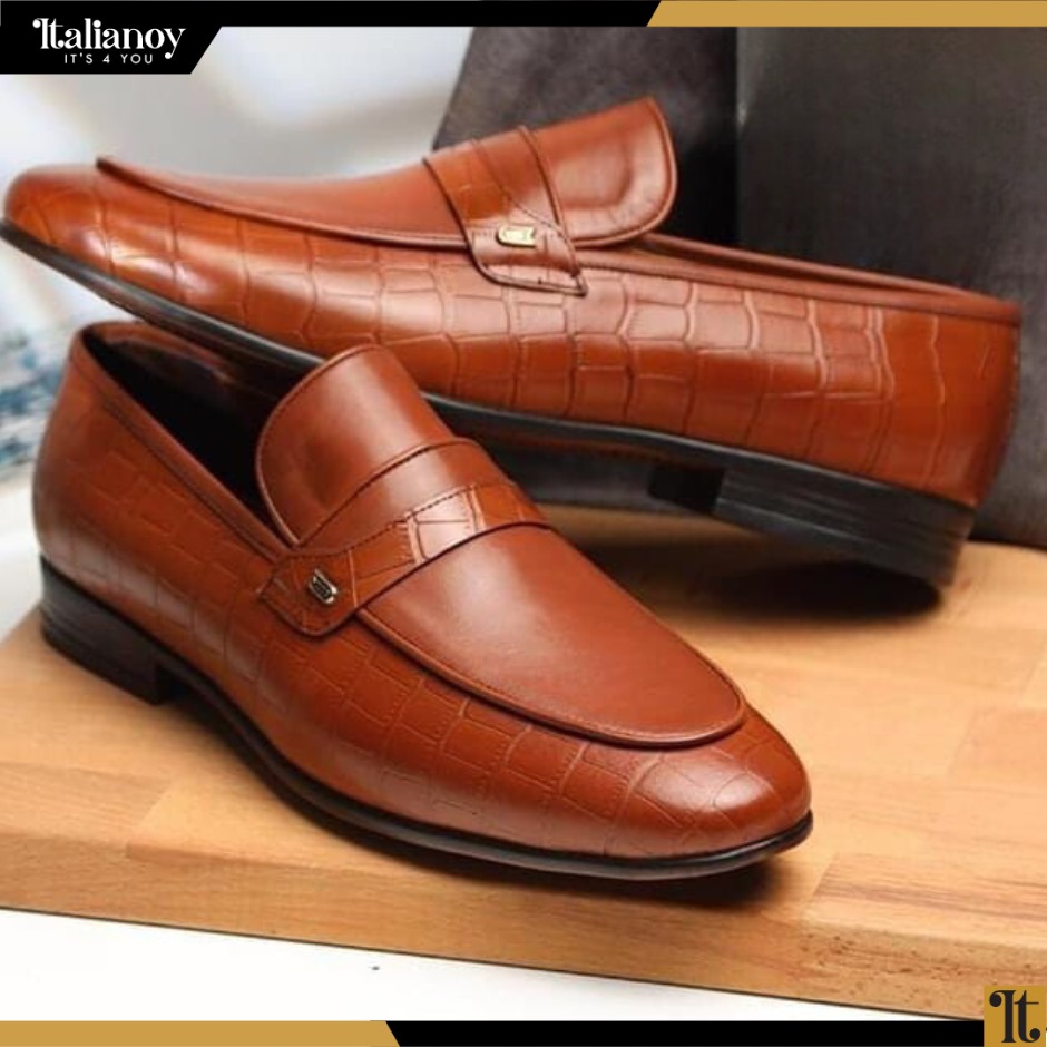 MEN'S LEATHER LOAFER...