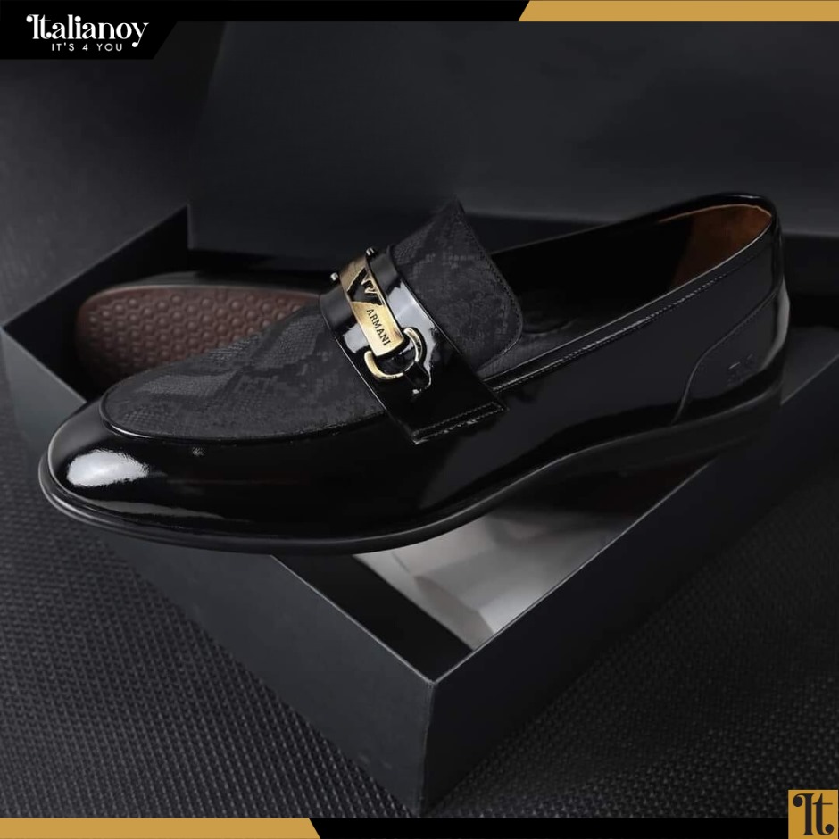 MEN'S LEATHER LOAFER...