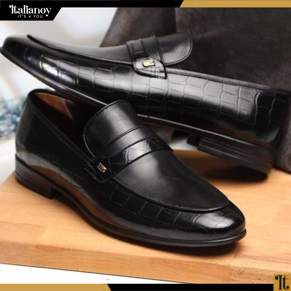 MEN'S LEATHER LOAFER...